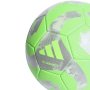 Футболна топка ADIDAS tiro league, Зелен-сребрист, Размер 5, снимка 3