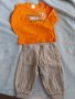 Бебешки комплект жилетка, джинси и блузки с дълъг ръкав за момче размер 68-74 см, снимка 3