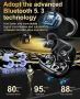 Безжични слушалки Jesebang, Bluetooth 5.3 слушалки, 2024 безжични слушалки HiFi стерео звук , снимка 4