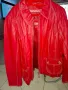 Червено кожено яке, снимка 5