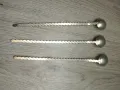 две посребрени метални лъжички, снимка 4