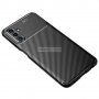 Samsung Galaxy A04s Противоударен Силиконов гръб Със Защита за Камерата - Карбон, снимка 2