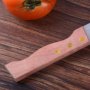 7 инчов дървен нож, кухненски нож неръждаваема стомана с дървена дръжка, снимка 3