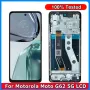 Дисплей за Motorola Moto G62, 5G XT2223, тъч екран, с рамка, LCD, тъчскрийн, Moto G62, тъч скрийн, снимка 3