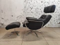 Кожено дизайнерско релакс кресло, снимка 8