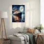 Картина на платно с дървена рамка - Титаник,30x40 см., снимка 6