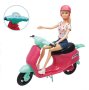 Детска играчка Vespa с кукла и чанта, снимка 1 - Кукли - 43293610