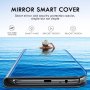 Huawei P40 Lite / P40 Lite E / CLEAR VIEW Огледален смарт кейс калъф, снимка 3