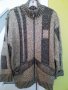 Мъжка зимна жилетка с цип и джобове от вълна, снимка 1 - Блузи - 34634436