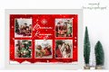Коледен колаж със снимки и послание