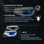 Комплект фарове с RGB дневни светлини за Chevrolet Camaro 2014 - 2015, снимка 9