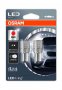 Osram P21W LED Red / Лед крушки Осрам П21В 2бр. - червени, снимка 1 - Аксесоари и консумативи - 27710439