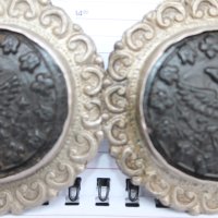 Изящни сребърни възрожденски пафти, снимка 4 - Антикварни и старинни предмети - 40760913