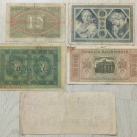 Лот немски банкноти, снимка 2 - Нумизматика и бонистика - 38357008