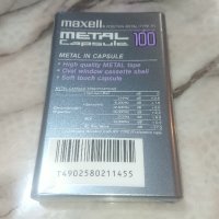 Maxell Metal Capsule 100, снимка 3 - Декове - 43999776