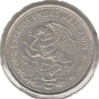 Mexico-50 Pesos-1985 Mo-KM# 495, снимка 2 - Нумизматика и бонистика - 43837866