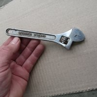 Стар холандски раздвижен ключ - малък размер , снимка 4 - Ключове - 43243929