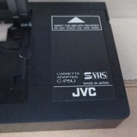 Касета-майка JVC VHSC-VHS, възможност за гледане и презапис на VHS-C касети., снимка 3 - Плейъри, домашно кино, прожектори - 37496529