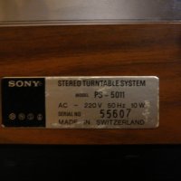 SONY PS-5011, снимка 9 - Грамофони - 35313443