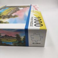 Bob Ross пъзел пейзаж 1000 части , снимка 5 - Игри и пъзели - 43987124