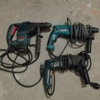 Смесена партида перфоратори GBH 2SR, GBH 3-28 DFR и Makita HR 2470, снимка 18 - Други инструменти - 43788453