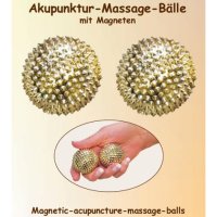 Игловидни магнитни топки за масаж и акупресура 45 мм, снимка 1 - Масажори - 43954155