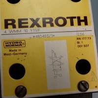 хидравличен разпределител Rexroth 4 WMM 10 Y11/F, снимка 5 - Резервни части за машини - 26883309