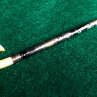 Миниатюрен стар молив форма бастун със слонова кост дръжка, снимка 3 - Антикварни и старинни предмети - 43254777