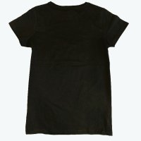 Нова дамска тениска със Стич (Stitch) в черен цвят, снимка 2 - Тениски - 43829024