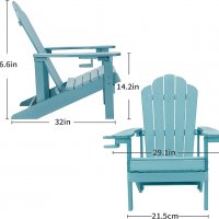 Градински стол R0093, снимка 7 - Градински мебели, декорация  - 38951517