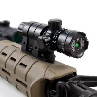 Зелен лазерен прицел мерник за оръжие въздушна ловна пушка бързомерец, снимка 2 - Оборудване и аксесоари за оръжия - 28966202