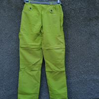 Продавам нови дамски летни бързосъхнещи панталони с откачане на крачолите с коланче цвят електрик , снимка 5 - Панталони - 36454535