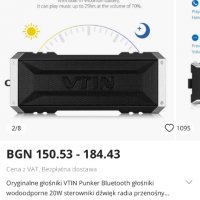 Преносима тонколона Bluetooth 4.0 с вграден микрофон, снимка 1 - Bluetooth тонколони - 38422624