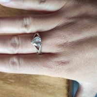 Сребърен пръстен (67), снимка 1 - Пръстени - 38585916