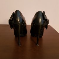 Basconi черни обувки, снимка 4 - Дамски обувки на ток - 34861672