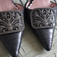 Естествена кожа, снимка 6 - Дамски елегантни обувки - 32857613
