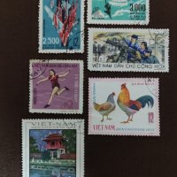 Чехословашки и виетнамски стари пощенски марки, снимка 2 - Антикварни и старинни предмети - 43183576