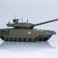 Танк Т-14 Армата Русия 2014 - мащаб 1:43 на Наши Танки модела е нов в блистер, снимка 2 - Колекции - 43967443