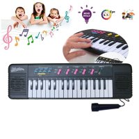 Детска йоника с 32 клавиша, микрофон и караоке, снимка 2 - Музикални играчки - 43309331