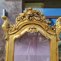 Италианска барокова витрина 016, снимка 3 - Секции и витрини - 43365593