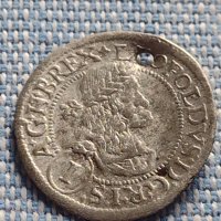 Сребърна монета 1 кройцер 1681г. Леополд първи Виена Свещена Римска Империя 13770, снимка 1 - Нумизматика и бонистика - 42930794