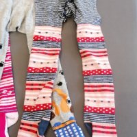 Лот чорапогащи , снимка 2 - Бебешки чорапи - 34915781