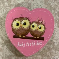 Дървена кутия за съхранение на детски млечни зъбки, снимка 2 - Други - 27127430
