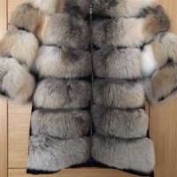 Жилетка ARMANI, кожени якета, пончо, пълто ест. косъм! Топлина през зимата, снимка 1 - Палта, манта - 26716365
