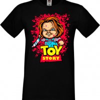 Мъжка тениска Toy Story Chucky,Изненада,Повод,Подарък,Празник, снимка 13 - Тениски - 37652331
