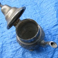 Посребрен чайник ибрик с капак , снимка 3 - Антикварни и старинни предмети - 28527337