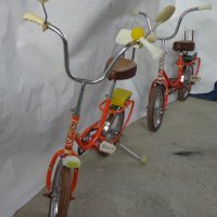 Ретро детски велосипеди марка Зайка - Люкс 2 два броя употребявани 1976 - 78 год. Сделано в СССР, снимка 4 - Велосипеди - 39059791