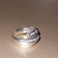 сребърен пръстен, снимка 7 - Пръстени - 44098543
