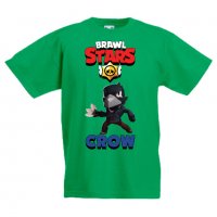 Детска тениска Crow 3 брол старс Brawl Stars, снимка 4 - Детски тениски и потници - 32920343