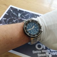 Масивен мъжки часовник ORIS Prodiver Chronograph 51мм quartz клас 6А+, снимка 11 - Мъжки - 28944650